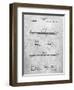 PP984-Slate Pencil Patent Poster-Cole Borders-Framed Giclee Print