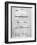 PP984-Slate Pencil Patent Poster-Cole Borders-Framed Giclee Print