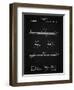 PP984-Vintage Black Pencil Patent Poster-Cole Borders-Framed Giclee Print