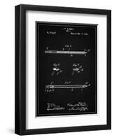 PP984-Vintage Black Pencil Patent Poster-Cole Borders-Framed Giclee Print