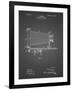 PP985-Black Grid Photographic Camera Patent Poster-Cole Borders-Framed Giclee Print