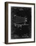 PP985-Black Grunge Photographic Camera Patent Poster-Cole Borders-Framed Giclee Print