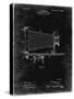 PP985-Black Grunge Photographic Camera Patent Poster-Cole Borders-Stretched Canvas