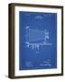 PP985-Blueprint Photographic Camera Patent Poster-Cole Borders-Framed Giclee Print