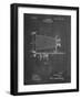 PP985-Chalkboard Photographic Camera Patent Poster-Cole Borders-Framed Giclee Print