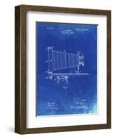 PP985-Faded Blueprint Photographic Camera Patent Poster-Cole Borders-Framed Giclee Print