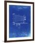 PP985-Faded Blueprint Photographic Camera Patent Poster-Cole Borders-Framed Giclee Print