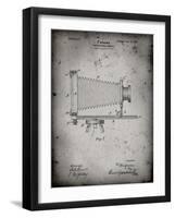 PP985-Faded Grey Photographic Camera Patent Poster-Cole Borders-Framed Giclee Print