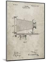 PP985-Sandstone Photographic Camera Patent Poster-Cole Borders-Mounted Giclee Print