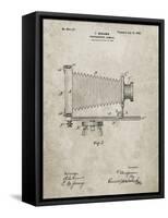 PP985-Sandstone Photographic Camera Patent Poster-Cole Borders-Framed Stretched Canvas