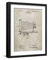PP985-Sandstone Photographic Camera Patent Poster-Cole Borders-Framed Giclee Print