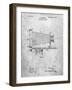 PP985-Slate Photographic Camera Patent Poster-Cole Borders-Framed Giclee Print