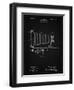 PP985-Vintage Black Photographic Camera Patent Poster-Cole Borders-Framed Giclee Print