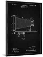 PP985-Vintage Black Photographic Camera Patent Poster-Cole Borders-Mounted Giclee Print