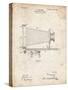 PP985-Vintage Parchment Photographic Camera Patent Poster-Cole Borders-Stretched Canvas