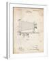 PP985-Vintage Parchment Photographic Camera Patent Poster-Cole Borders-Framed Giclee Print