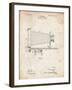 PP985-Vintage Parchment Photographic Camera Patent Poster-Cole Borders-Framed Giclee Print