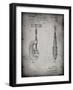 PP986-Faded Grey Pipe Cutting Tool Patent Poster-Cole Borders-Framed Giclee Print