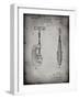 PP986-Faded Grey Pipe Cutting Tool Patent Poster-Cole Borders-Framed Giclee Print