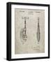 PP986-Sandstone Pipe Cutting Tool Patent Poster-Cole Borders-Framed Giclee Print