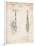 PP986-Vintage Parchment Pipe Cutting Tool Patent Poster-Cole Borders-Framed Giclee Print