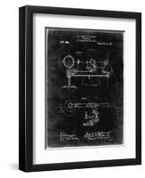 PP988-Black Grunge Planetarium 1909 Patent Poster-Cole Borders-Framed Premium Giclee Print