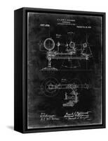 PP988-Black Grunge Planetarium 1909 Patent Poster-Cole Borders-Framed Stretched Canvas