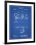 PP988-Blueprint Planetarium 1909 Patent Poster-Cole Borders-Framed Giclee Print