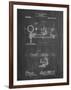 PP988-Chalkboard Planetarium 1909 Patent Poster-Cole Borders-Framed Giclee Print