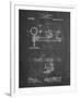 PP988-Chalkboard Planetarium 1909 Patent Poster-Cole Borders-Framed Giclee Print