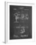 PP988-Chalkboard Planetarium 1909 Patent Poster-Cole Borders-Framed Giclee Print