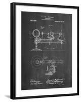 PP988-Chalkboard Planetarium 1909 Patent Poster-Cole Borders-Framed Giclee Print