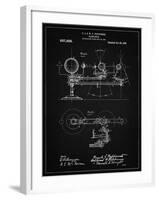 PP988-Vintage Black Planetarium 1909 Patent Poster-Cole Borders-Framed Giclee Print