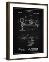 PP988-Vintage Black Planetarium 1909 Patent Poster-Cole Borders-Framed Giclee Print