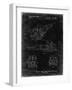 PP989-Black Grunge Plate Joiner Patent Poster-Cole Borders-Framed Giclee Print