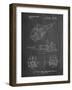 PP989-Chalkboard Plate Joiner Patent Poster-Cole Borders-Framed Giclee Print