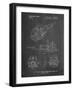 PP989-Chalkboard Plate Joiner Patent Poster-Cole Borders-Framed Giclee Print