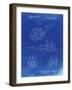 PP989-Faded Blueprint Plate Joiner Patent Poster-Cole Borders-Framed Giclee Print