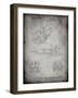 PP989-Faded Grey Plate Joiner Patent Poster-Cole Borders-Framed Giclee Print