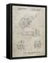 PP989-Sandstone Plate Joiner Patent Poster-Cole Borders-Framed Stretched Canvas