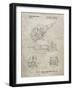 PP989-Sandstone Plate Joiner Patent Poster-Cole Borders-Framed Giclee Print