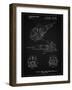 PP989-Vintage Black Plate Joiner Patent Poster-Cole Borders-Framed Giclee Print