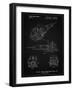 PP989-Vintage Black Plate Joiner Patent Poster-Cole Borders-Framed Giclee Print