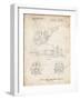 PP989-Vintage Parchment Plate Joiner Patent Poster-Cole Borders-Framed Giclee Print