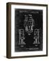 PP991-Black Grunge Plunge Router Patent Poster-Cole Borders-Framed Giclee Print