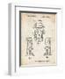 PP991-Vintage Parchment Plunge Router Patent Poster-Cole Borders-Framed Premium Giclee Print