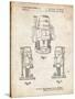 PP991-Vintage Parchment Plunge Router Patent Poster-Cole Borders-Stretched Canvas