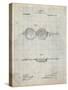 PP992-Antique Grid Parchment Pocket Transit Compass 1919 Patent Poster-Cole Borders-Stretched Canvas