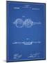 PP992-Blueprint Pocket Transit Compass 1919 Patent Poster-Cole Borders-Mounted Giclee Print