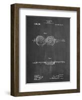 PP992-Chalkboard Pocket Transit Compass 1919 Patent Poster-Cole Borders-Framed Giclee Print